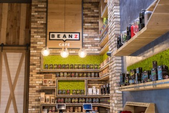 Cărămidă aparentă handmade &icirc;n designul cafenelelor