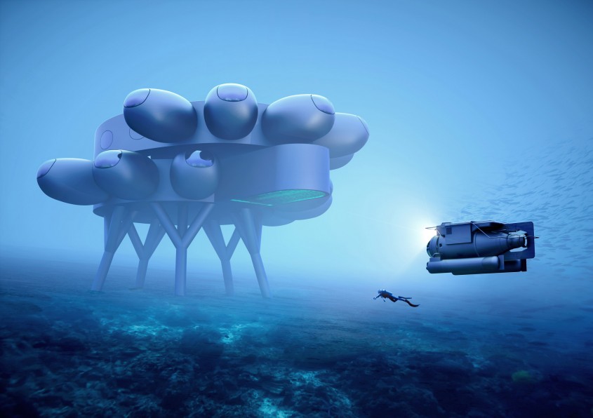 Cum va arăta cea mai mare stație de cercetare subacvatică