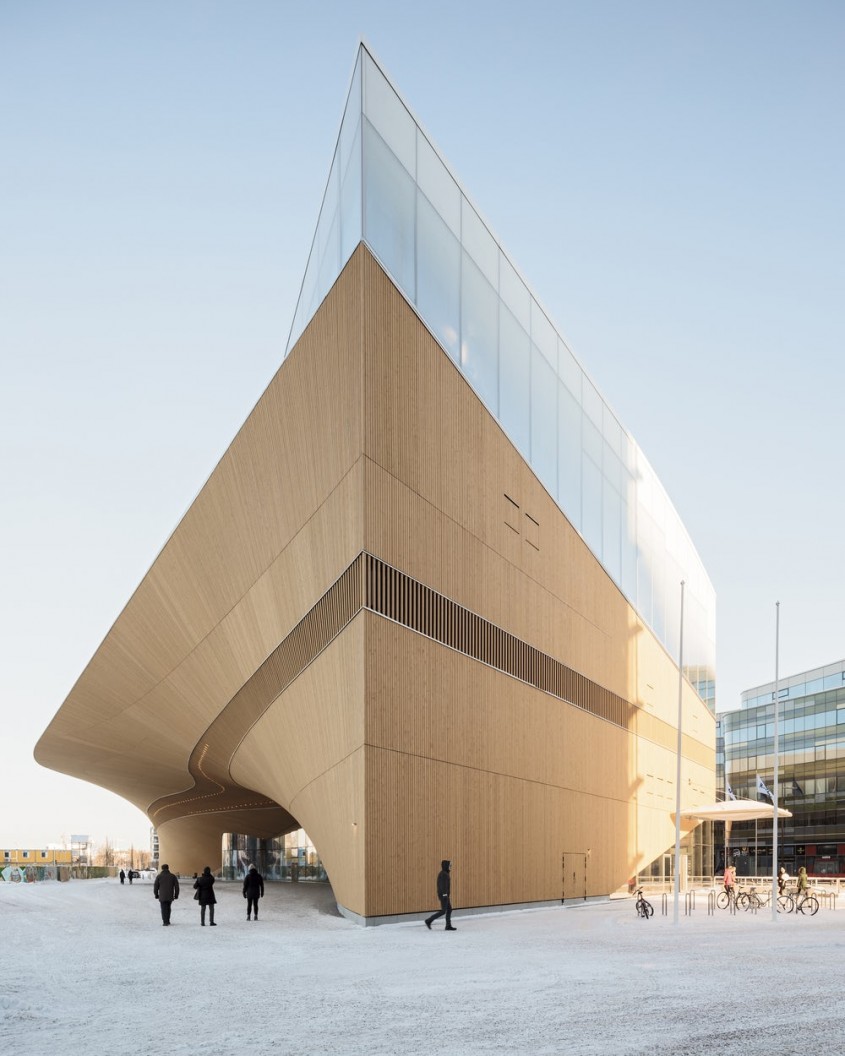 Biblioteca Oodi,  Helsinki (Finlanda) - ALA Architects