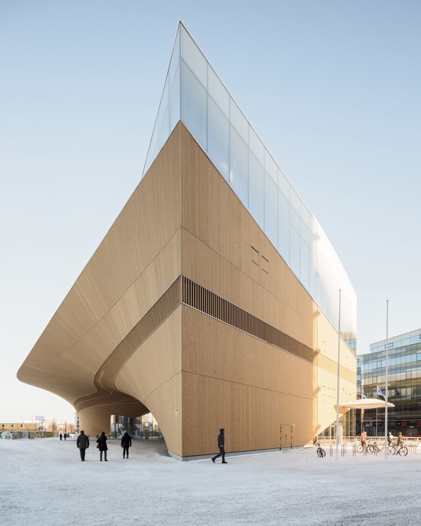 Biblioteca Oodi, Helsinki (Finlanda) - ALA Architects