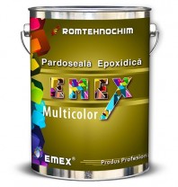 Pardoseala Epoxidica cu Plachete Colorate EMEX MULTICOLOR, Gri