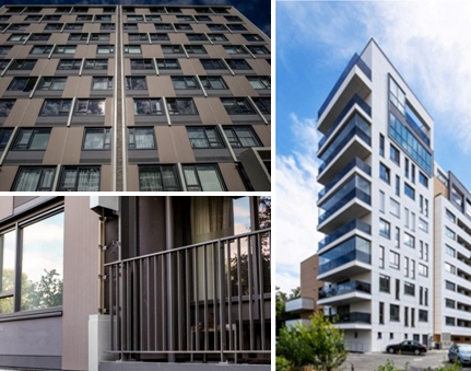 Blocul de apartamente ACA din Utrecht – Overvecht Proiect de arhitectură DOOR architecten – Amsterdam Olanda