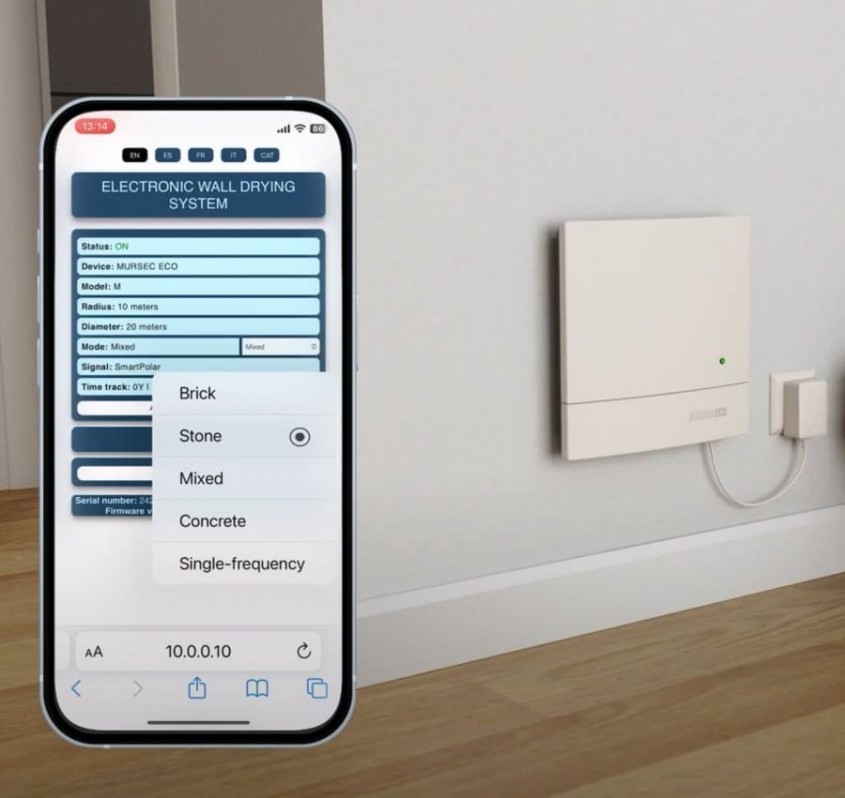 Smart Polar&reg; &ndash; tehnologia modernă pentru probleme cu umiditatea prin capilaritate