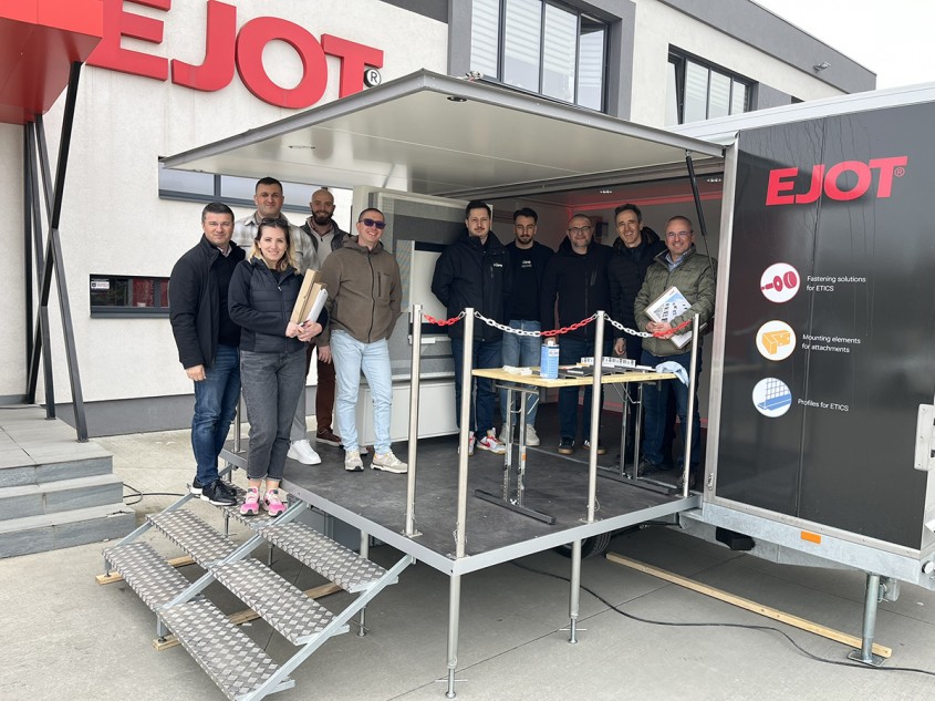Workshop dedicat sistemelor termoizolante de fațadă (ETICS)  organizat la sediul EJOT din Pitești