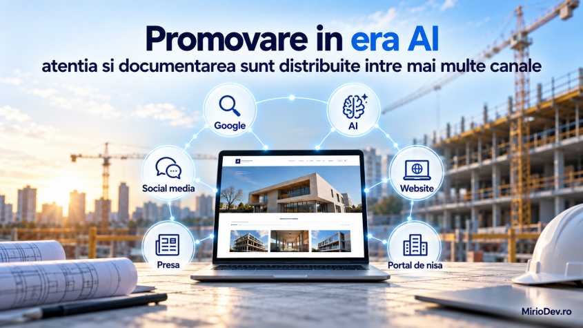Ce inseamna promovare online de calitate pentru o companie din constructii in era AI