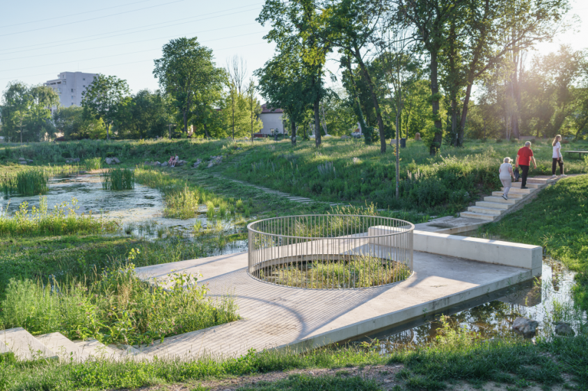 Cum arată Parcul Feroviarilor din Cluj-Napoca după modernizare