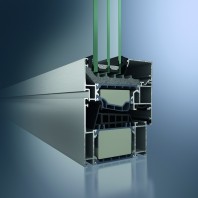Profil din aluminiu pentru fereastra - Schüco AWS 90. SI+ green