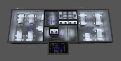 simulare iluminat interior etaj   ELECTRONIC INTERACTIV