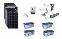 Sistem fotovoltaic off-grid Poweracu 3kwp prindere tigla