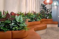 Amenajare birouri cu plante artificiale: Estetică de impact și soluții zero mentenanță