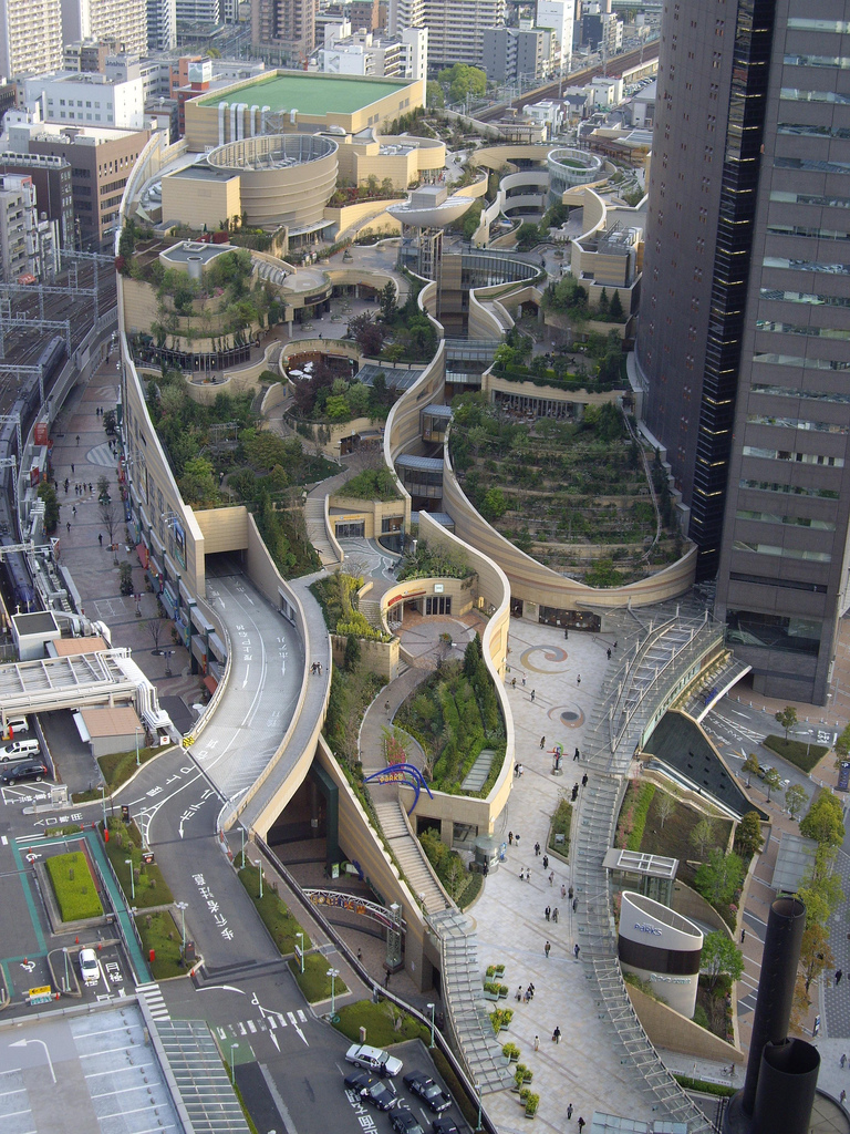 Namba Parks - Osaka, Japonia