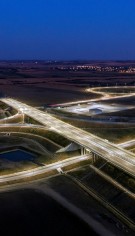 Eficiență și siguranță: Soluția de iluminat LED inteligent Ambiflux pentru Nodul Rutier A3 Biharia-Borș