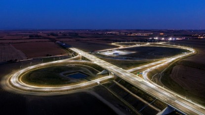 Iluminat nod rutier Biharia-Bors  ELECTRONIC INTERACTIV