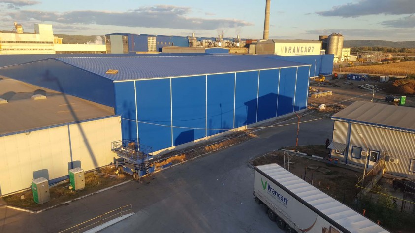 Extindere hala de producție | VRANCART SA România  Adjud, Vrancea RAP DEVELOPMENT