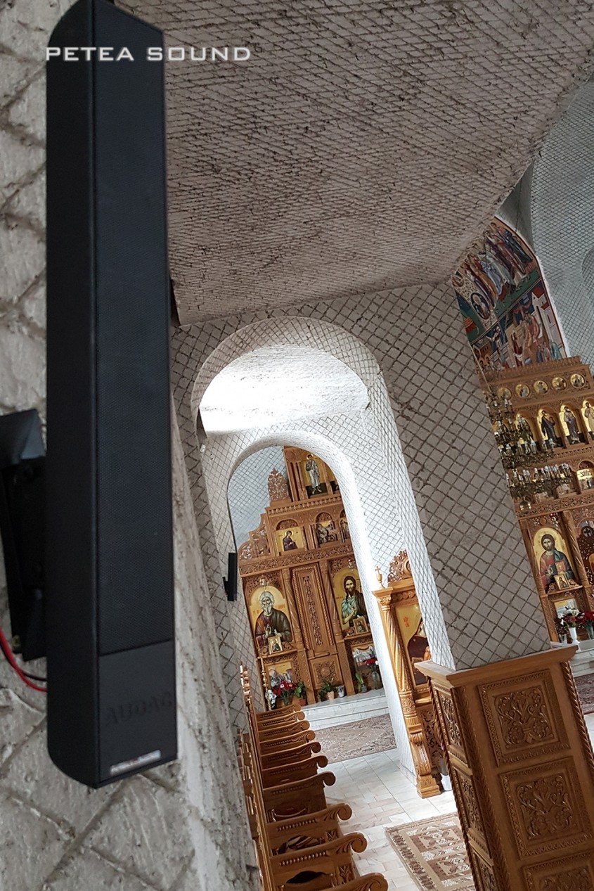 Sistem audio Biserica Sf. Ana Galați - Sonorizare multi-zonă