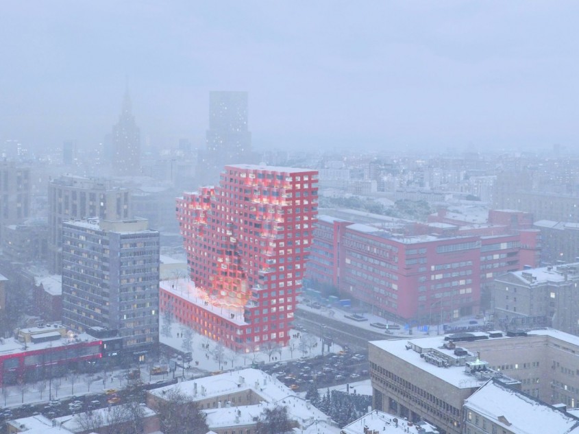 Un complex rezidențial ca desprins din Minecraft va fi construit în Moscova