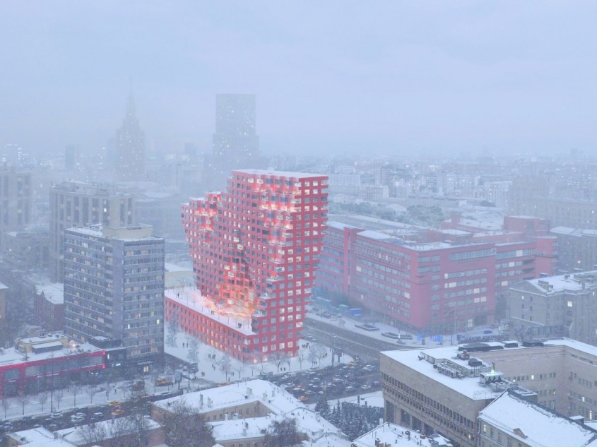 Un complex rezidențial ca desprins din Minecraft va fi construit în Moscova
