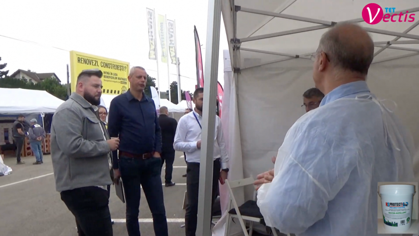Vectis TET la Festivalul Construcțiilor 2025 – inovație și demonstrații live cu folia lichidă HS WaterRepellent