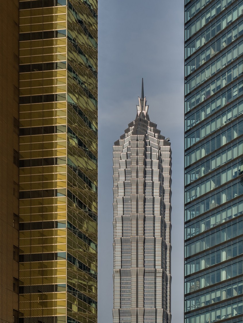 Jin Mao Tower, Shanghai, 1999