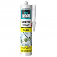 Silicon pentru sticlă BISON, transparent, 280ml - Cod: 424003