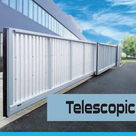 Porți speciale – porți culisante telescopice – porți armonice bifold (pliabile)