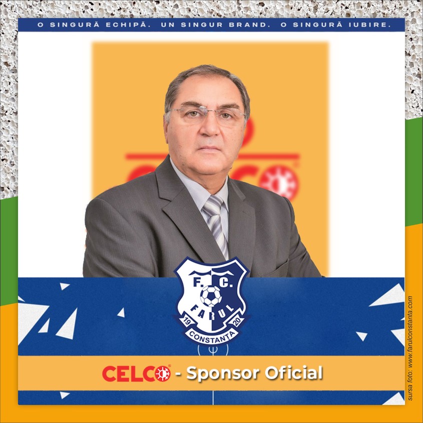 CELCO, noul sponsor al echipei FCV FARUL Constanța