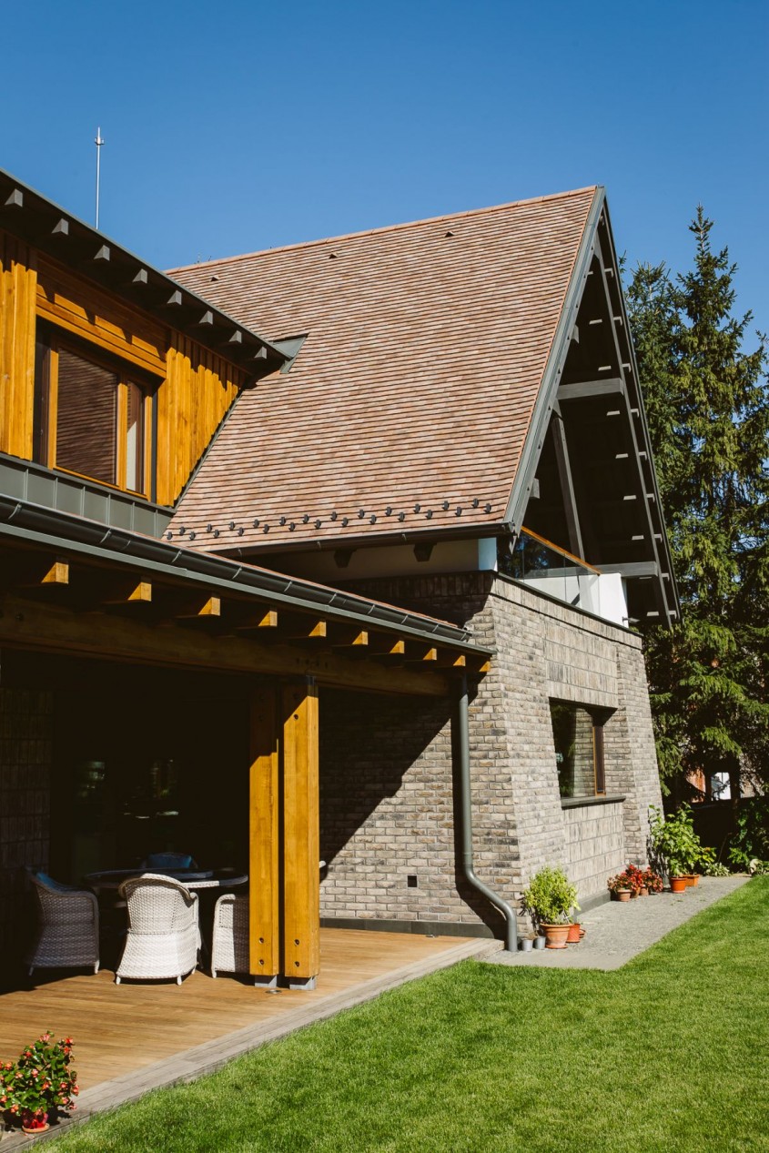 Fatada casa -caramida aparenta Amedio Klinker Lithium