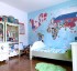 Ambientarea camerei copilului cu tapet foto MallDeco