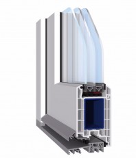 Ferestra din PVC bluEvolution 73blu
