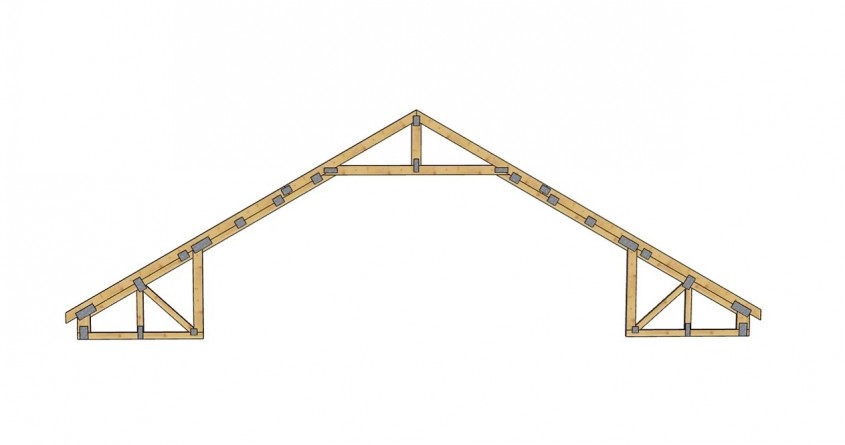 Ferme din lemn pentru acoperis mansarda pe placa de beton 1.jpg