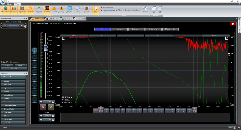 Software-ul Powersoft Armonia schimbă conceptul de aliniere a unui sistem de sunet