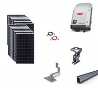 Sistem fotovoltaic on-grid Fronius 4kwp prindere tigla