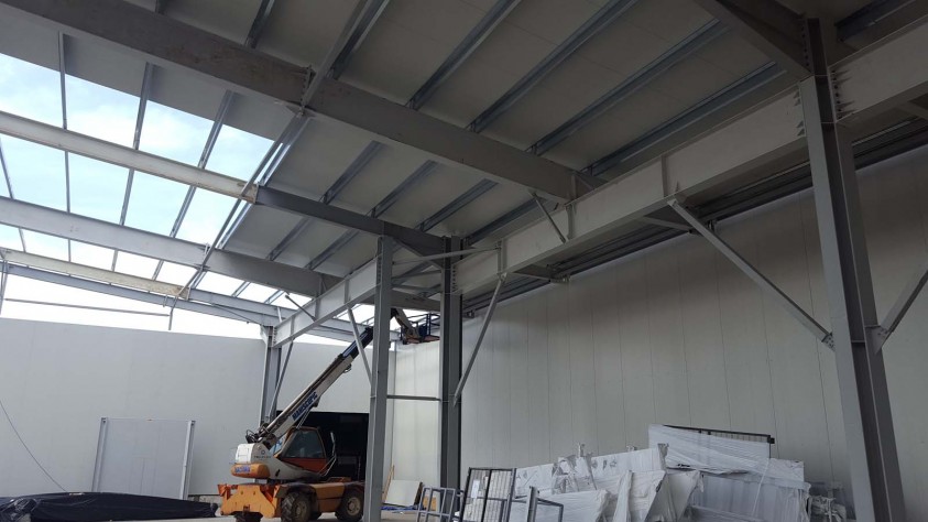 Extindere hala de producție | VRANCART SA România  Adjud, Vrancea RAP DEVELOPMENT