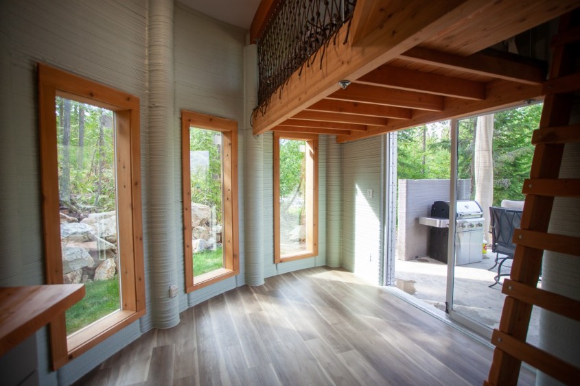 Casa inspirată de şirul lui Fibonacci
