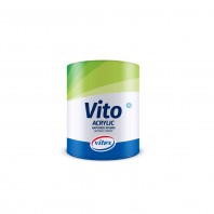Vopsea acrilică 100% VITEX Vito Acrylic, alb, 3L - Cod : 902109