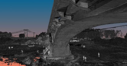 Scanare 3D - Pod Dolhasca - proiect realizat de GRAPHEIN  Dolhasca GRAPHEIN GRAPHEIN