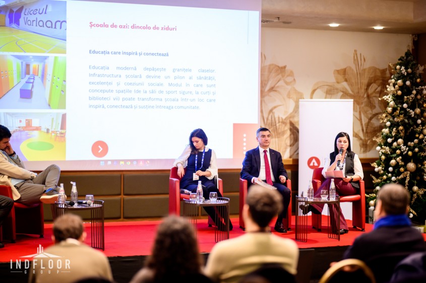 Indfloor Group la conferința RE: EDU Iași - despre arhitectura educației