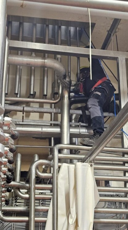 Proiectare și Instalare a unei noi stații CIP  Belgia RAP Tronic Process Engineering