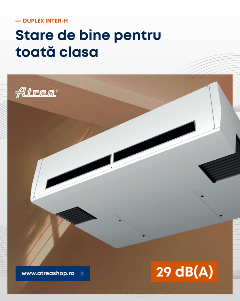 Viitorul aerului curat în școli: ventilația automată