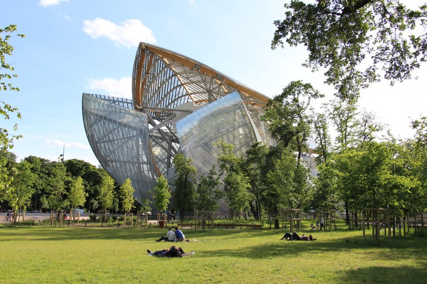 Fundatia Louis Vuitton de Frank Gehry (Paris, 2014)