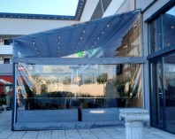Folie transparenta cu capse si bride WEST PLAST DISTRIBUTION