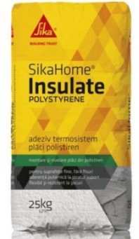 SikaHome® Insulate Polystyrene - Adeziv pentru termosistem - polistiren, pentru suprafete fine, fara fisuri 