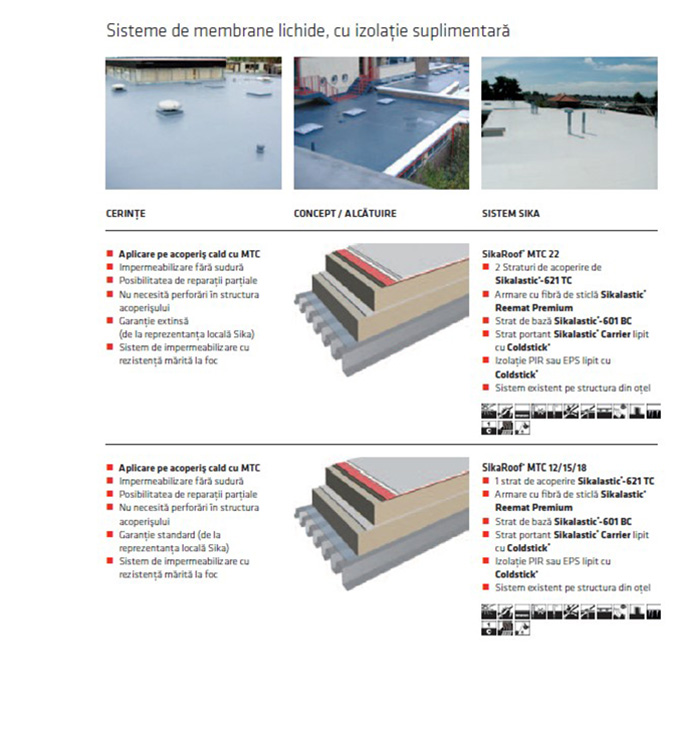 Soluții pentru recondiționarea acoperișurilor polimerice - EPDM, PVC, FPO