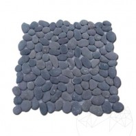 Mozaic Pebbles Black Mat  MPN-2051
