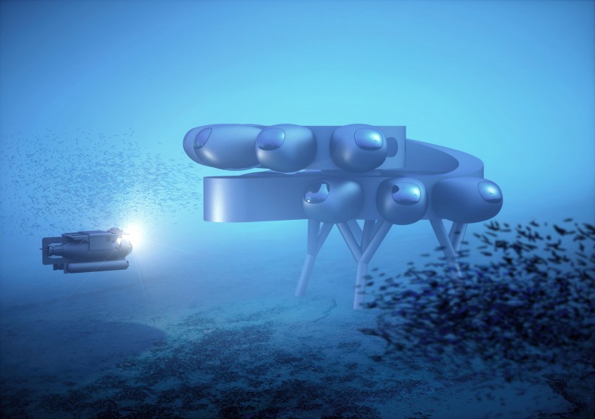Cum va arăta cea mai mare stație de cercetare subacvatică