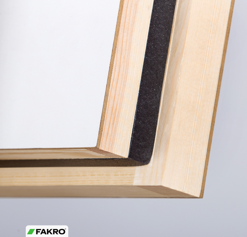 Scară modulară pentru acces la pod, din lemn LWF60 Antifoc