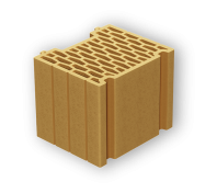 Caramida cu locas mortar, cu elemente de ghidaj - EVOCERAMIC 29 FORTE