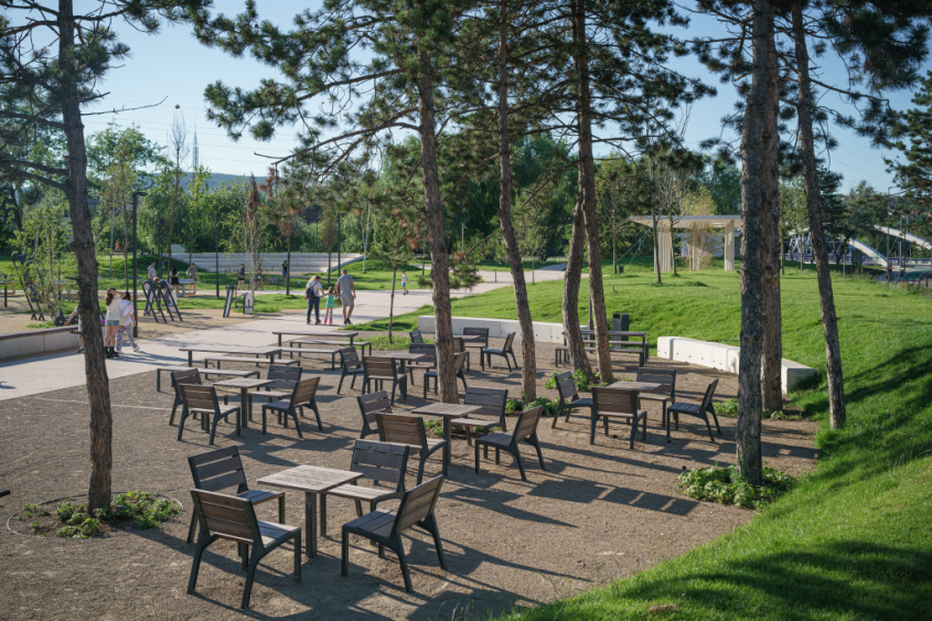 Cum arată Parcul Feroviarilor din Cluj-Napoca după modernizare