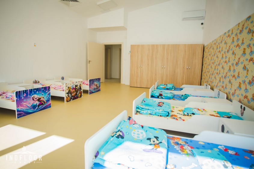 Indfloor Group – pardoseli poliuretanice în creșe tip CNI