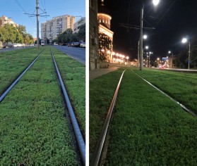 Înverzirea liniilor de tramvai în România – proiect ECOSTRATOS